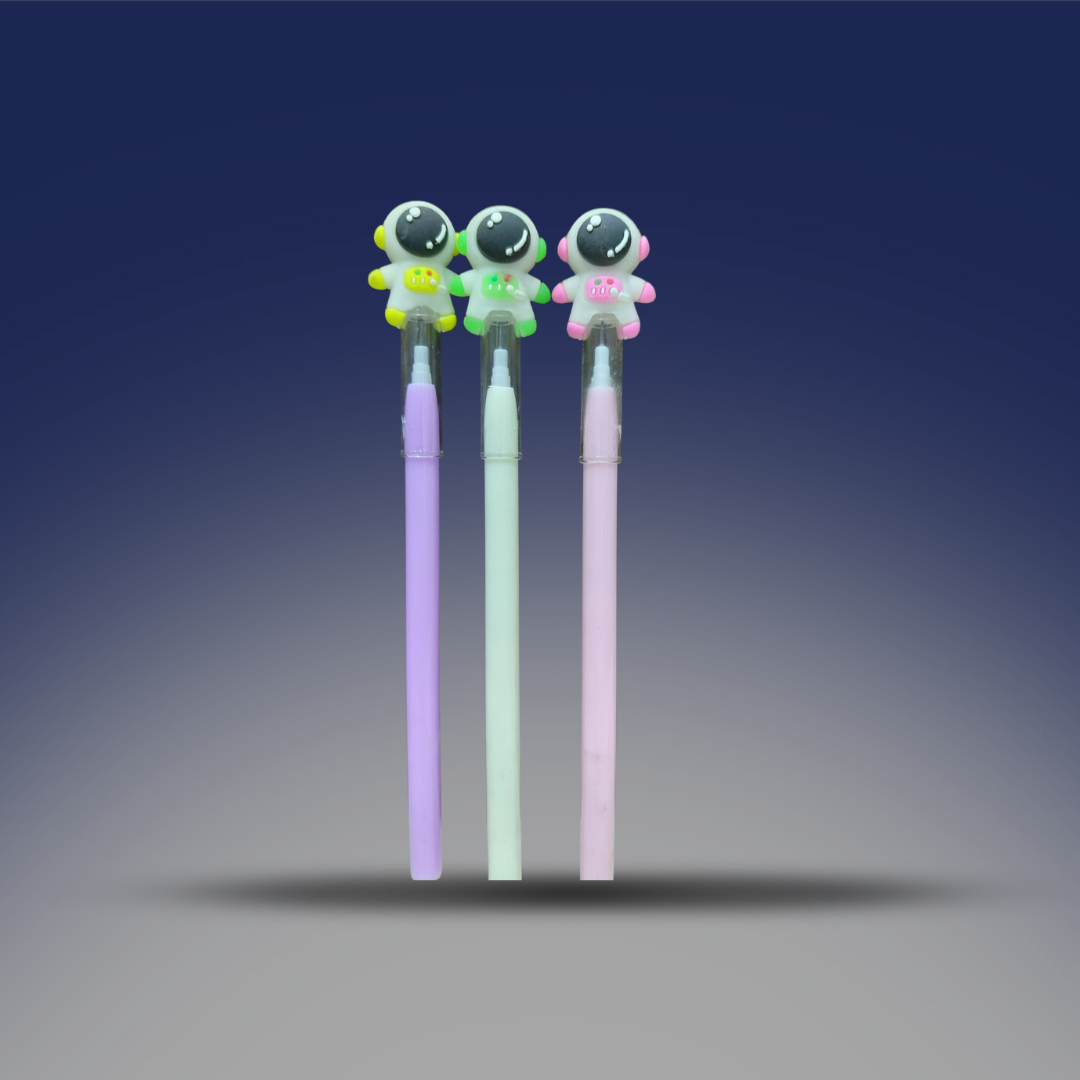 صوره المنتج قلم شكل رائد فضاء الوان متعددة