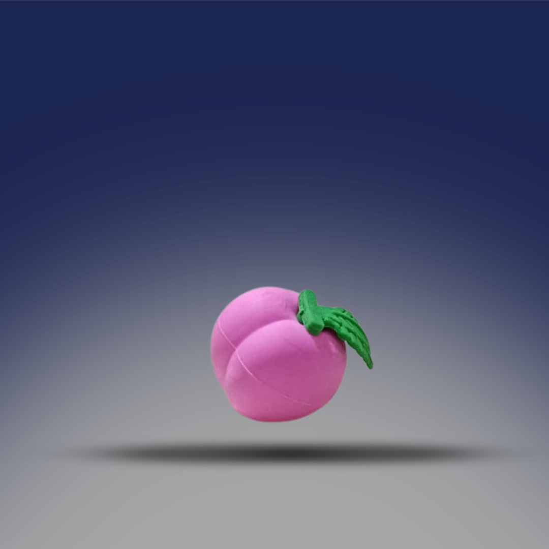 استيكة علي شكل خوخة